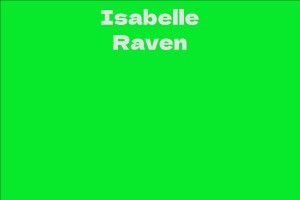 Isabelle Raven