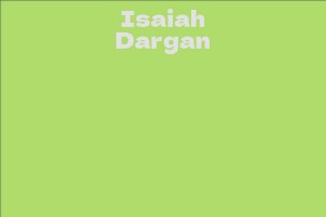 Isaiah Dargan