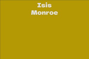 Isis Monroe