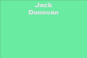 Jack Donovan
