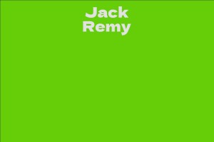 Jack Remy