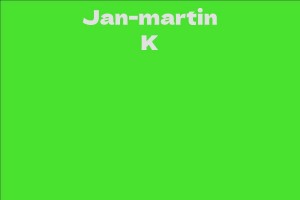 Jan-martin K