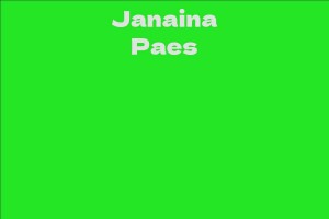 Janaina Paes