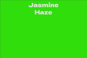 Jasmine Haze