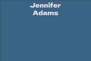 Jennifer Adams