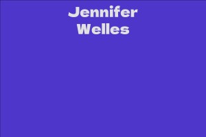 Jennifer Welles