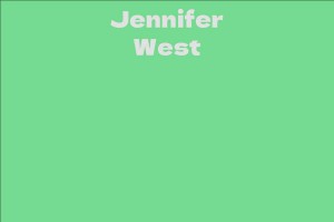 Jennifer West
