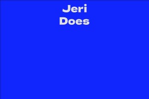 Jeri Does