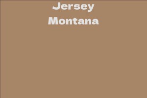 Jersey Montana