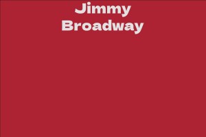 Jimmy Broadway