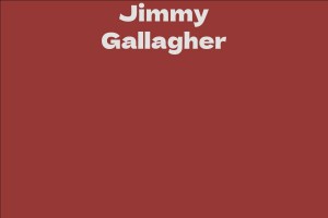 Jimmy Gallagher