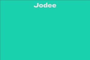 Jodee