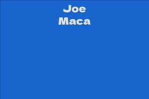 Joe Maca