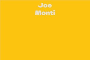 Joe Monti