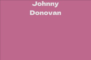 Johnny Donovan