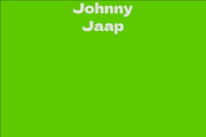 Johnny Jaap