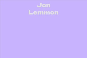 Jon Lemmon