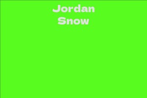 Jordan Snow