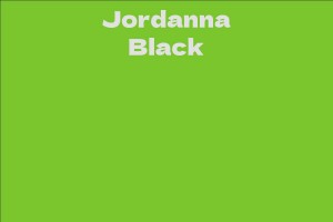 Jordanna Black