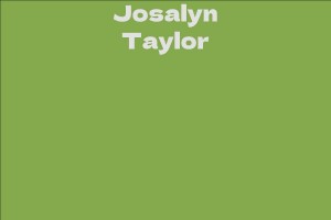 Josalyn Taylor