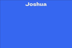 Joshua