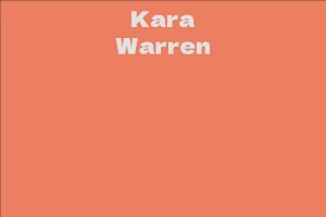 Kara Warren
