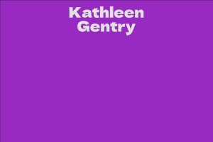 Kathleen Gentry