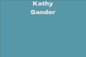 Kathy Sander