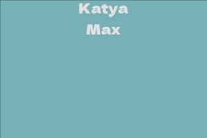 Katya Max
