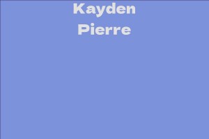 Kayden Pierre