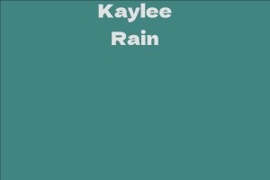 Kaylee Rain