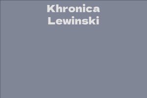 Khronica Lewinski