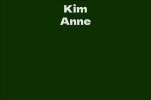 Kim Anne