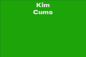 Kim Cums