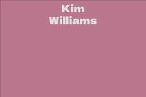 Kim Williams