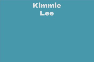 Kimmie Lee