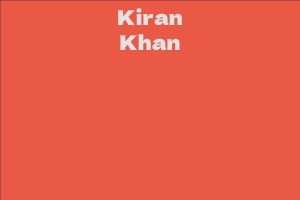 Kiran Khan