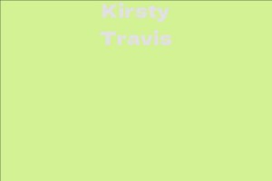 Kirsty Travis