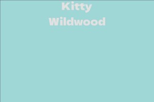 Kitty Wildwood