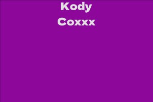 Kody Coxxx