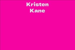 Kristen Kane