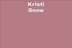Kristi Snow