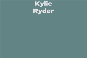 Kylie Ryder
