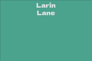 Larin Lane