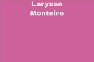 Laryssa Monteiro