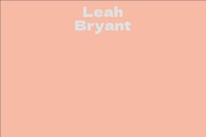 Leah Bryant
