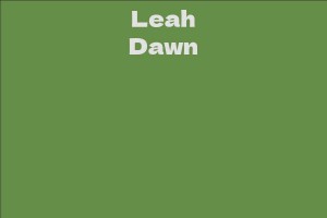Leah Dawn