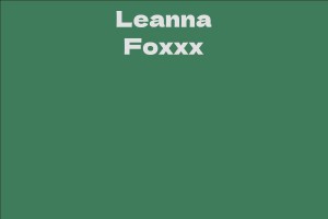Leanna Foxxx