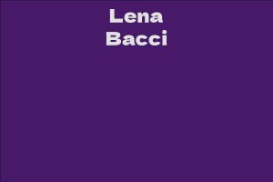 Lena Bacci