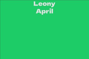 Leony April